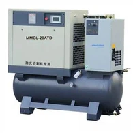 Laser Cutting Combined PM Motor VSD Screw Air Compressor