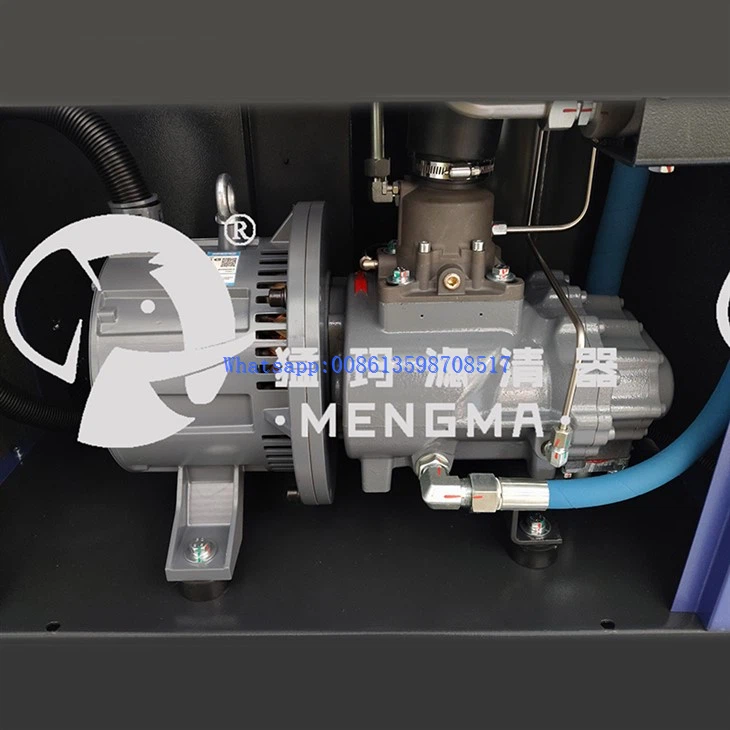 Mengma 7.5KW 11KW 15KW 22KW 37KW 45KW 55KW 75KW 8-13BAR Permanent Magnet Variab Screw Air Compressor Intelligent Control Centrifugal Stationary Air Cooled factory