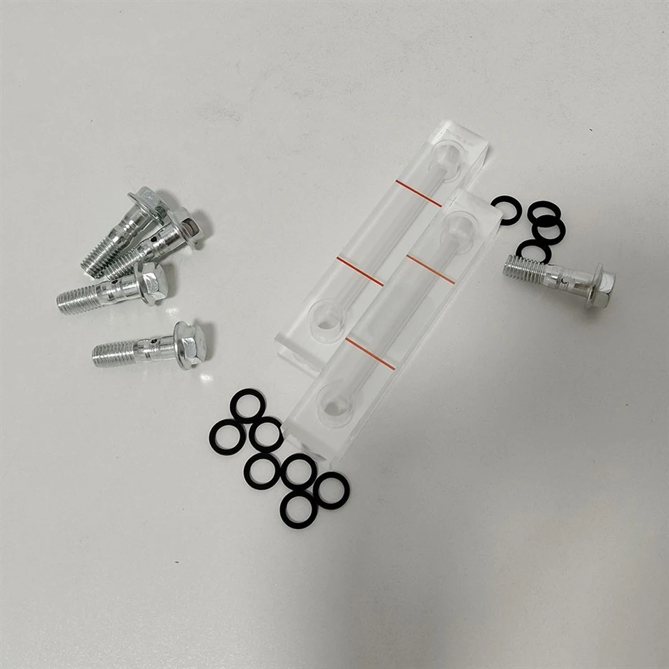 Reliable Oil Sight Glass Center Distance 95mm For Air Compressor YJ-095 high quality