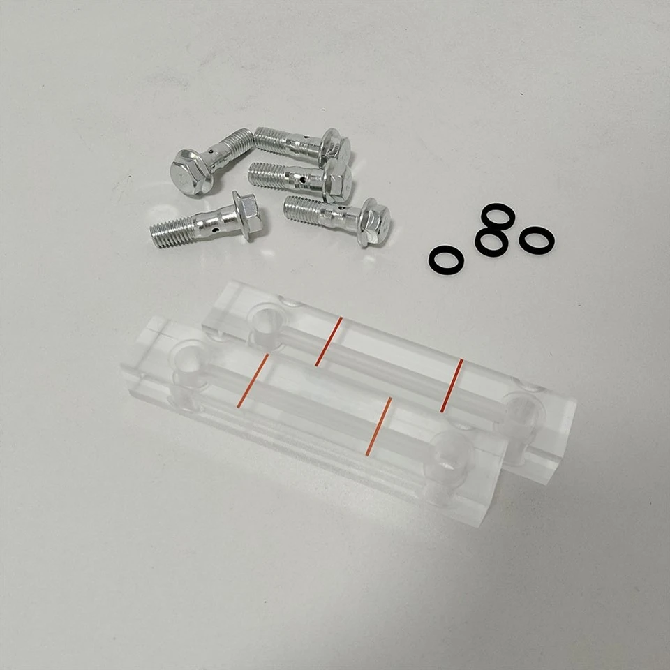 Reliable Oil Sight Glass Center Distance 95mm For Air Compressor YJ-095 suppliers