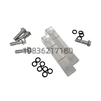 Oil Level Sight Glass YJ-090 Center Distance 90mm Liquid Level View Window Replacement Spare Parts For Screw Air Compressor