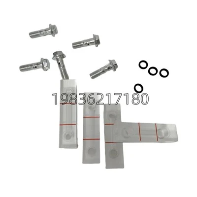 Oil Level Sight Glass YJ-95 Center Distance 95mm Liquid View Window Replacement Spare Parts For Screw Air Compressor